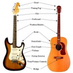 Acoustic and Electric Guitar Parts and Description